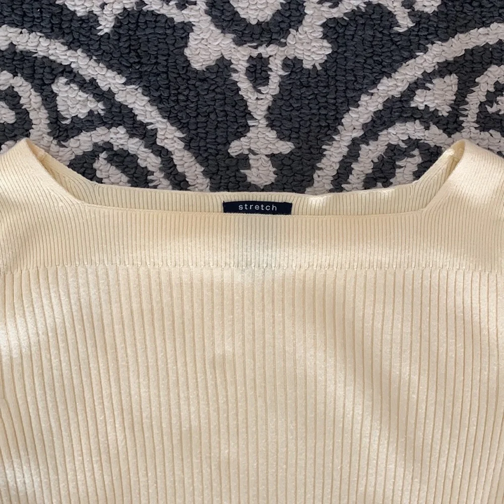 •GAP•RIBBED•SOFT•BOATNECK•SWEATER - Picture 3 of 4